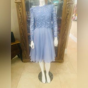 TOSHIKO Blue Formal Dress